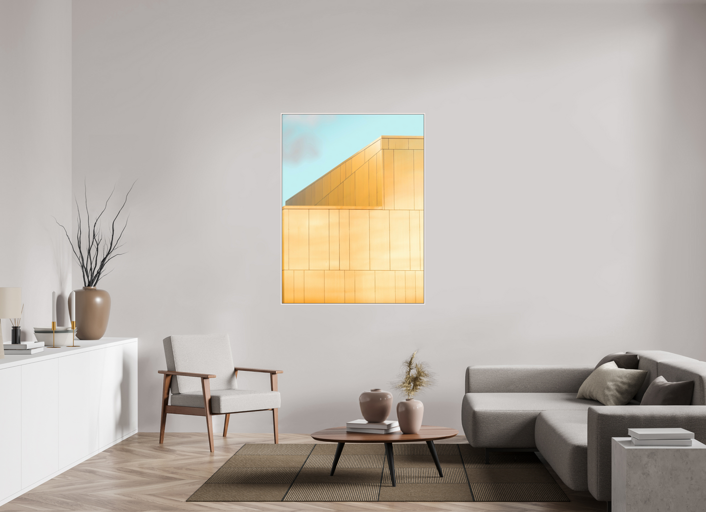 105 x 140 cm, KURVE CLASSIC NO GLASS golden hour