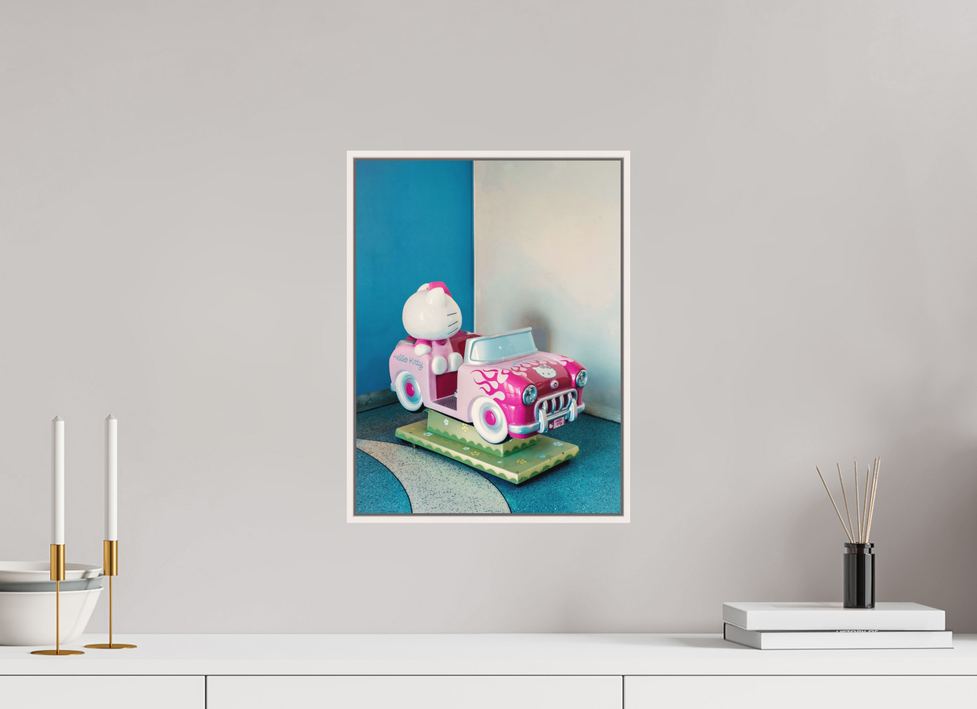 30 x 40 cm, KURVE CLASSIC NO GLASS Goodbye Kitty